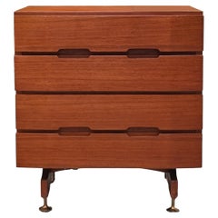 Giuseppe Brusadelli per GBL Cassettiera in Teak, Italia 1960s