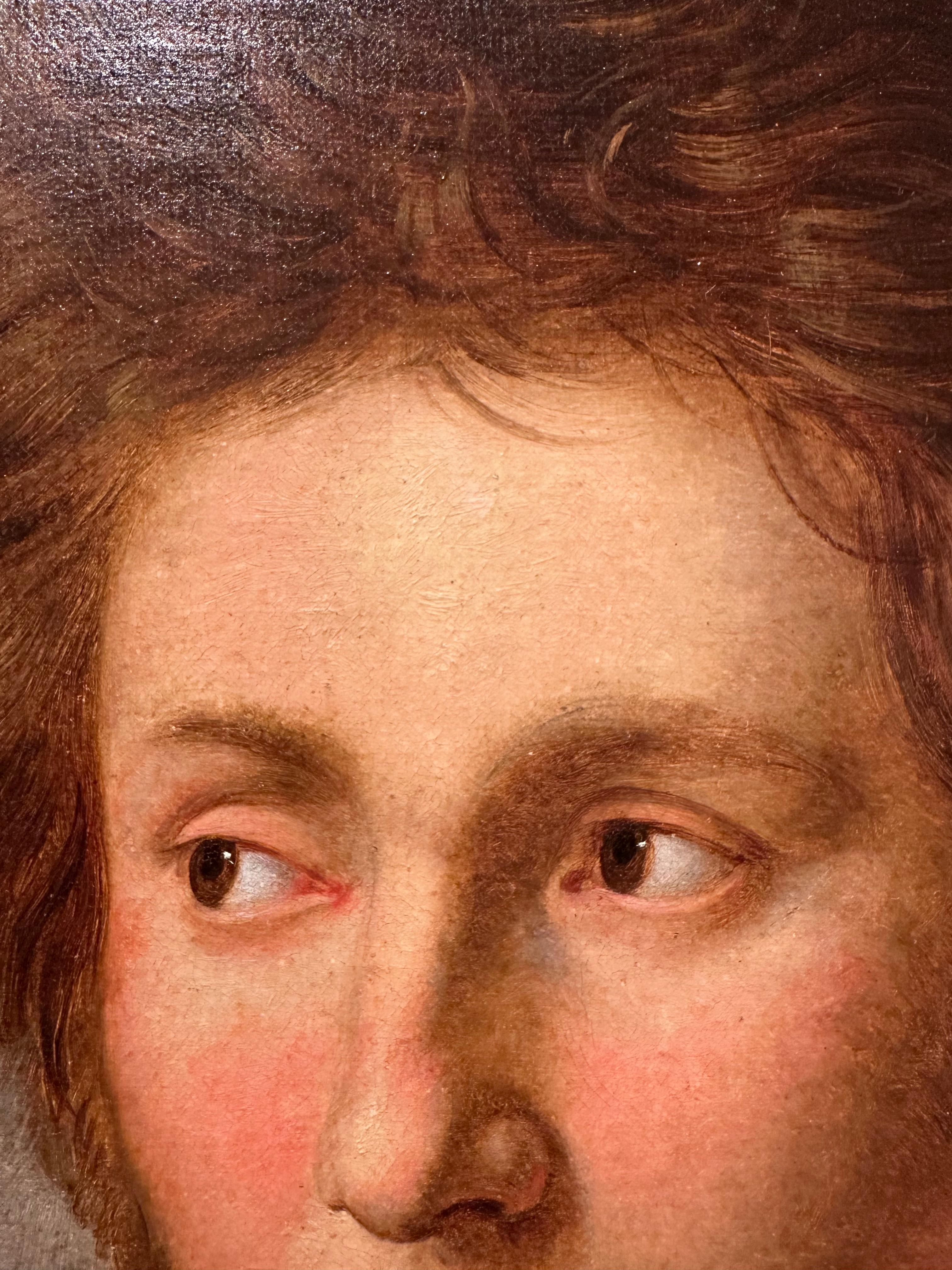 Portrait de Vincenzo Bellini  - Painting de Giuseppe Cammarano
