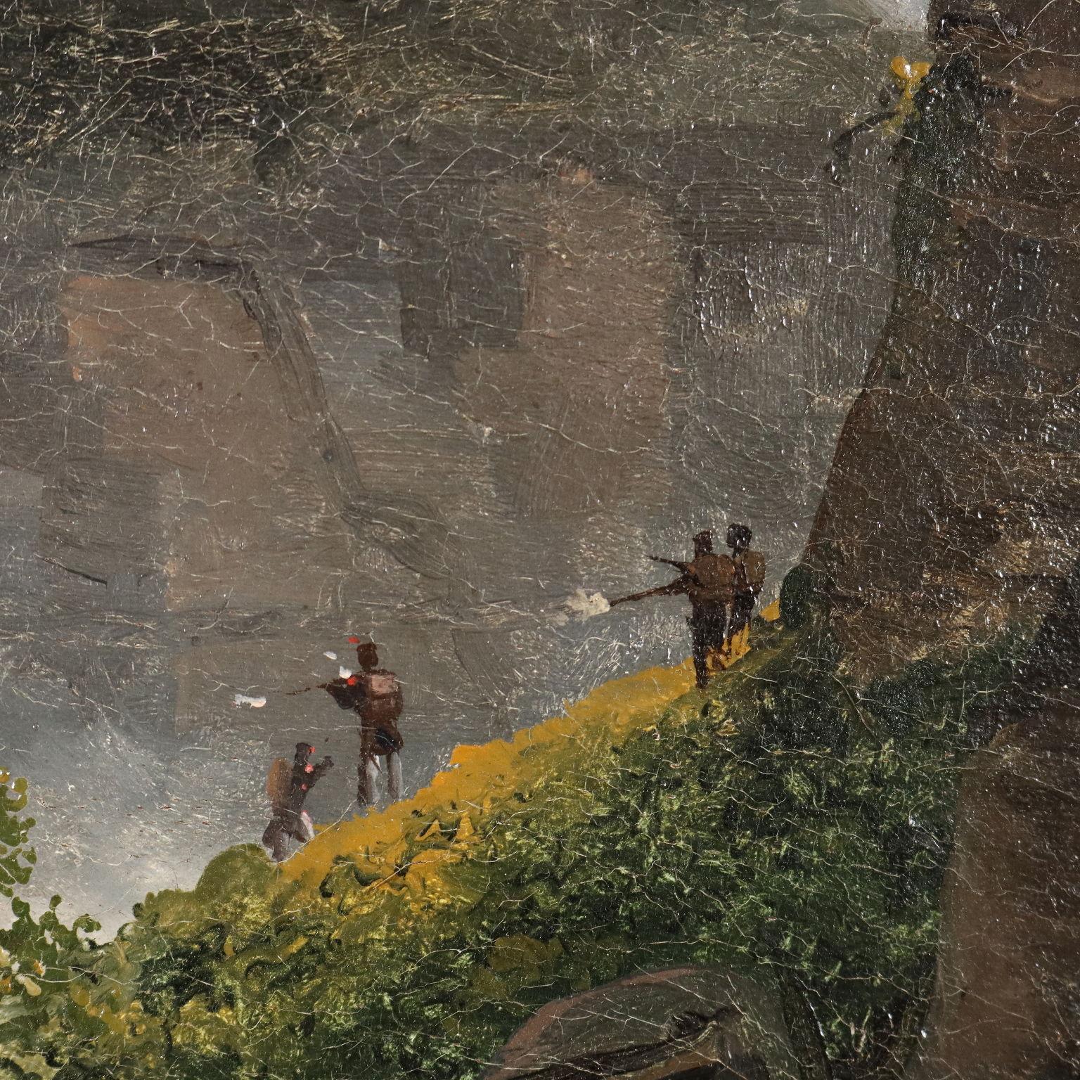 Clash between Military and Guerrillas in Spain 1840ca. For Sale 2