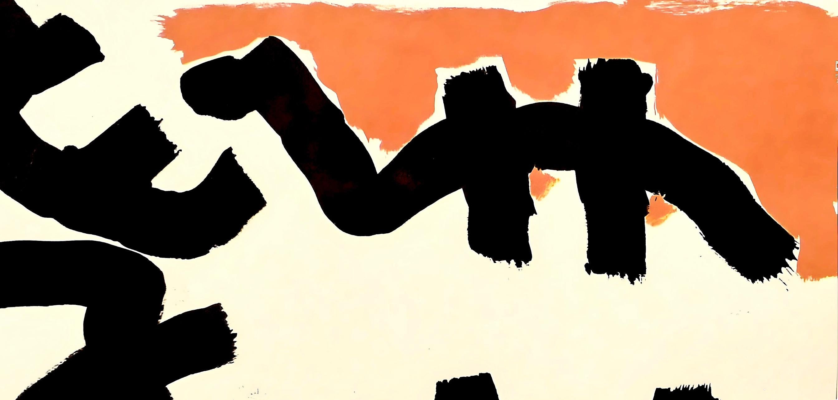 Capogrossi, Komposition, XXe Siècle (nach) – Print von Giuseppe Capogrossi