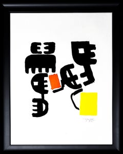 Giuseppe Capogrossi (1900–1972) - Color lithograph on paper - 1956