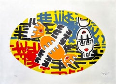 Giuseppe Capogrossi (1900–1972) - Lithograph on Fabriano paper - 1957