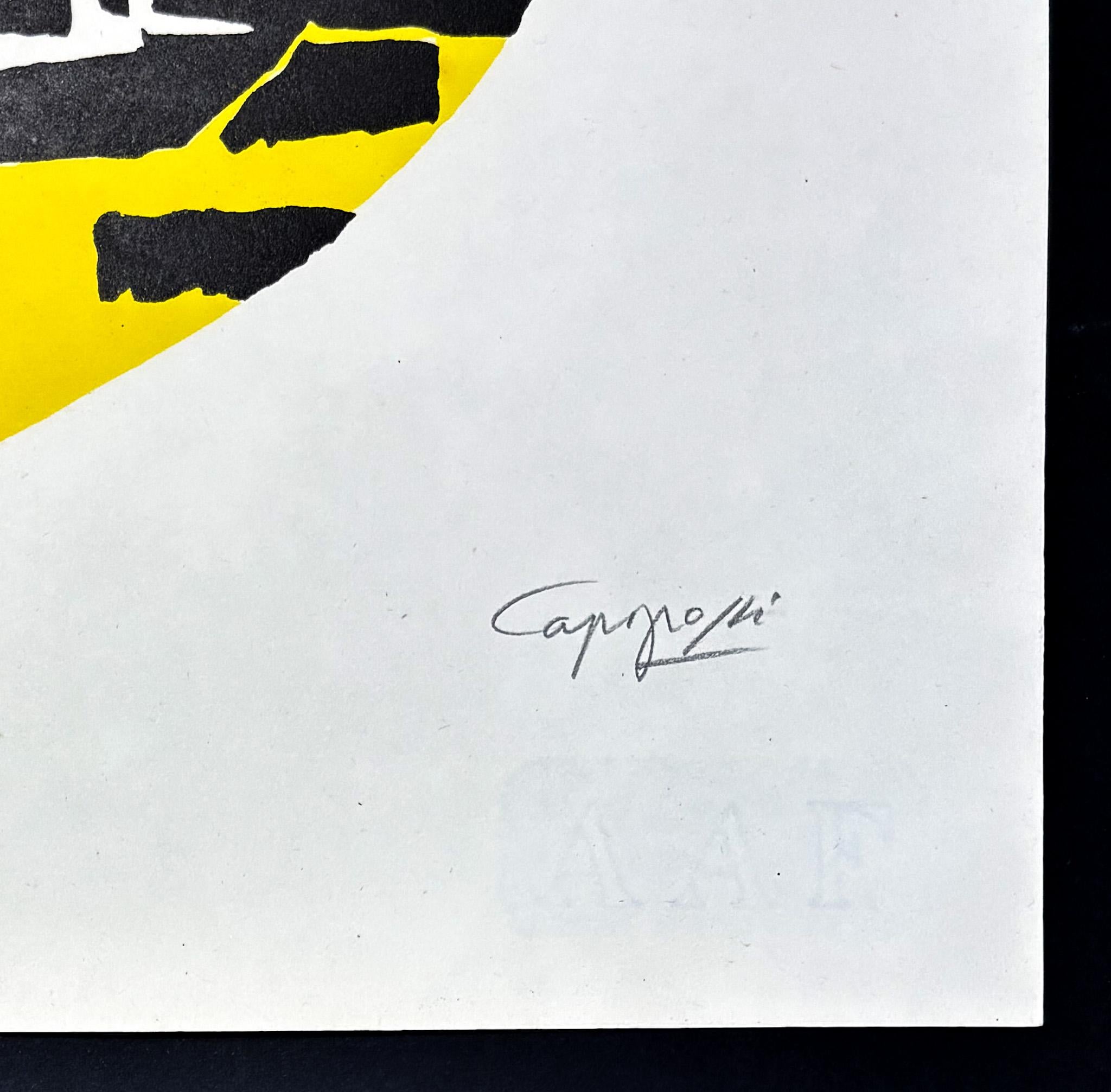 Giuseppe Capogrossi (1900–1972) - Lithograph on Fabriano paper - 1957 For Sale 5