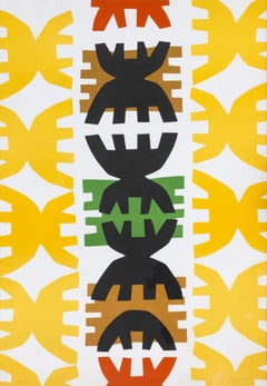 Giuseppe Capogrossi (1900–1972) - Quarzo N. 3 - lithograph on paper - 1970