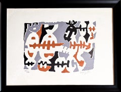 Giuseppe Capogrossi (1900-1972) - Sans titre - Lithographie en couleur sur papier