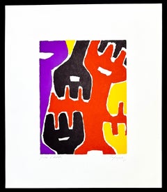 Giuseppe Capogrossi (1900-1972) - Zincografia su carta - 1961