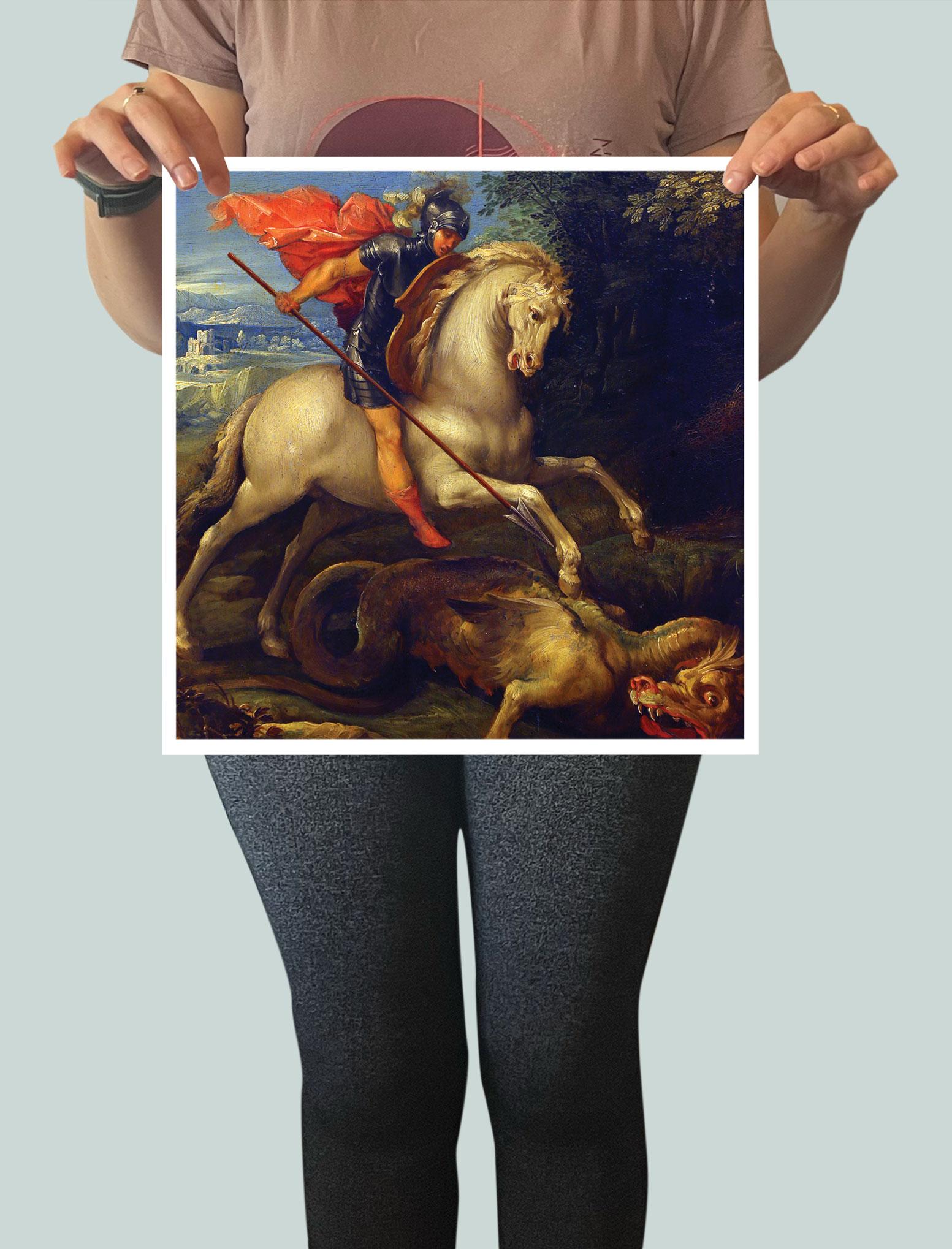 saint that slayed a dragon