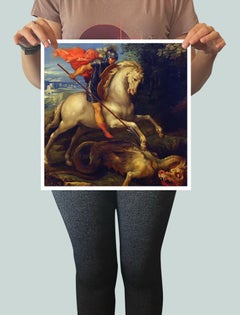 After Giuseppe Cesari (Italian 1568-1640) St. George Slaying the Dragon