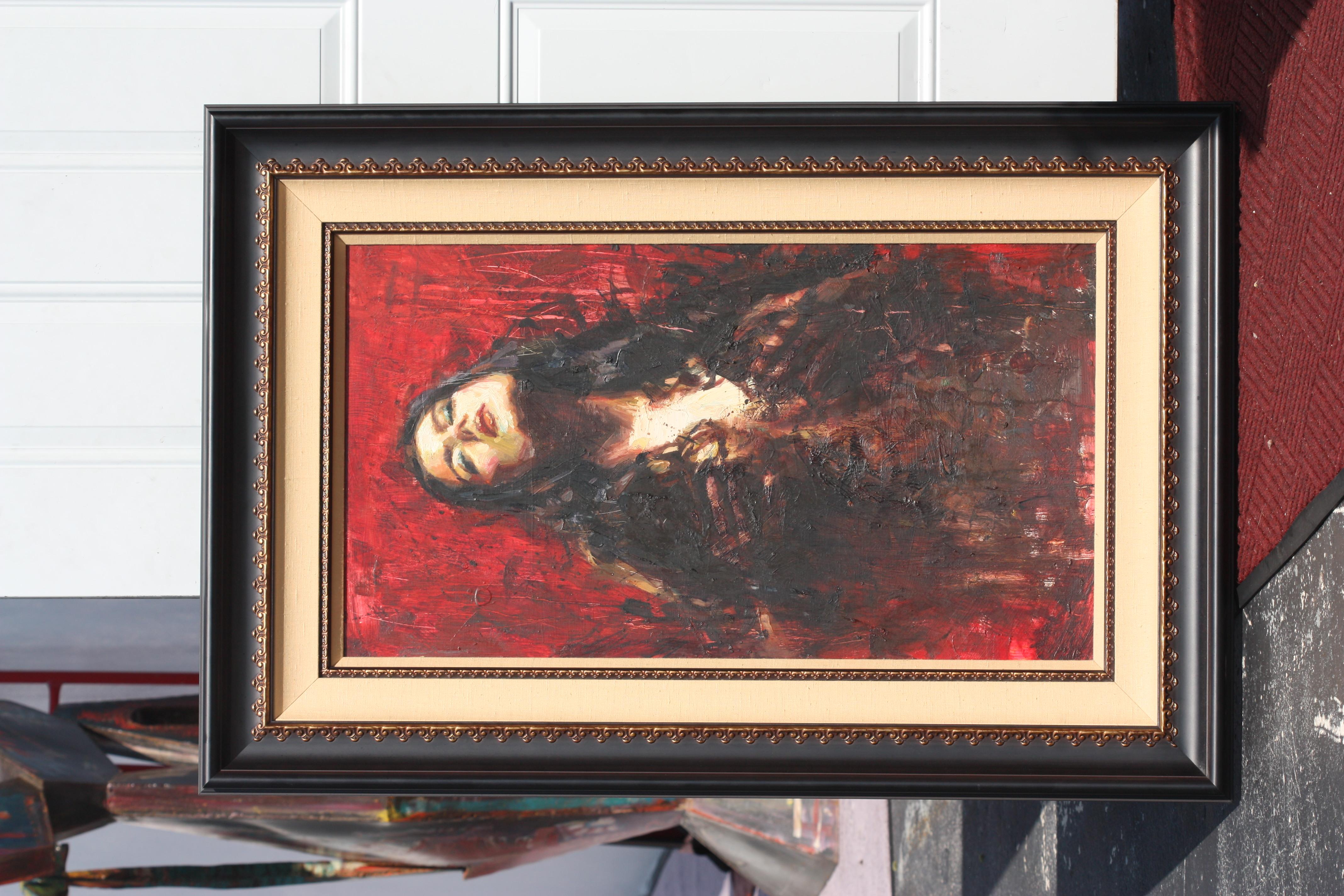 Giuseppe Dangelico (Pino) (Italian, 1939-2010), Painting (20. Jahrhundert) im Angebot