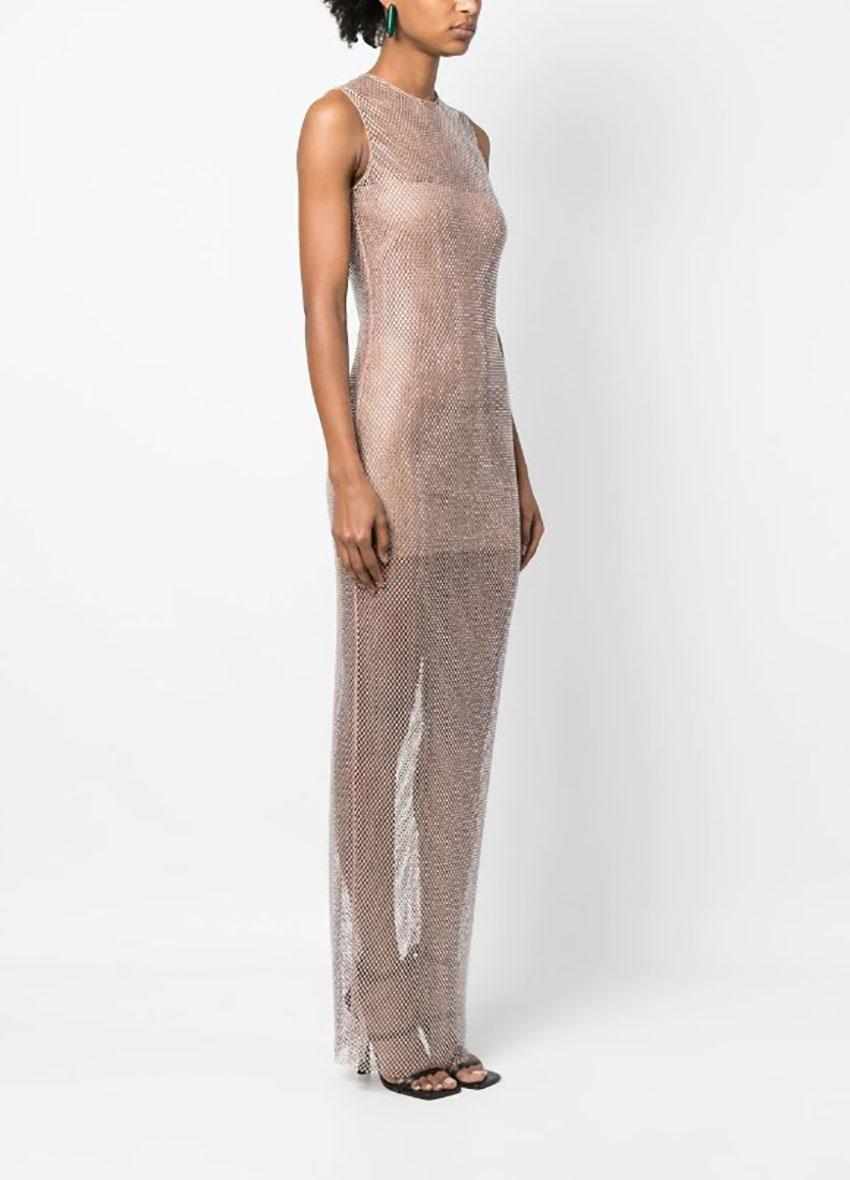 giuseppe di morabito silver dress