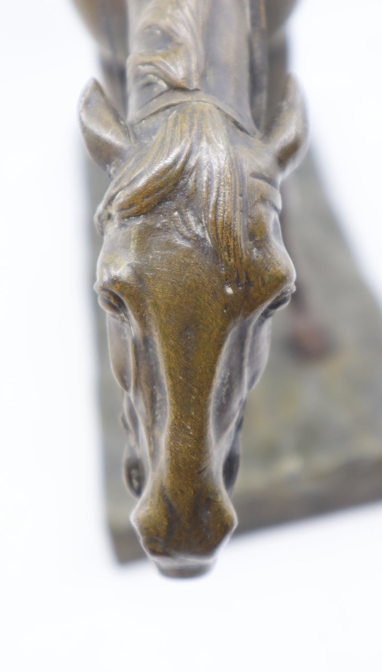 Giuseppe Ferrari Jockey on his horse, G. Ferrari Italy 19th century