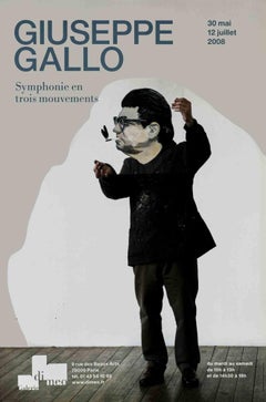 Giuseppe Gallo. Symphonie en Trois Mouvement – Offset im Vintage-Stil – 2008