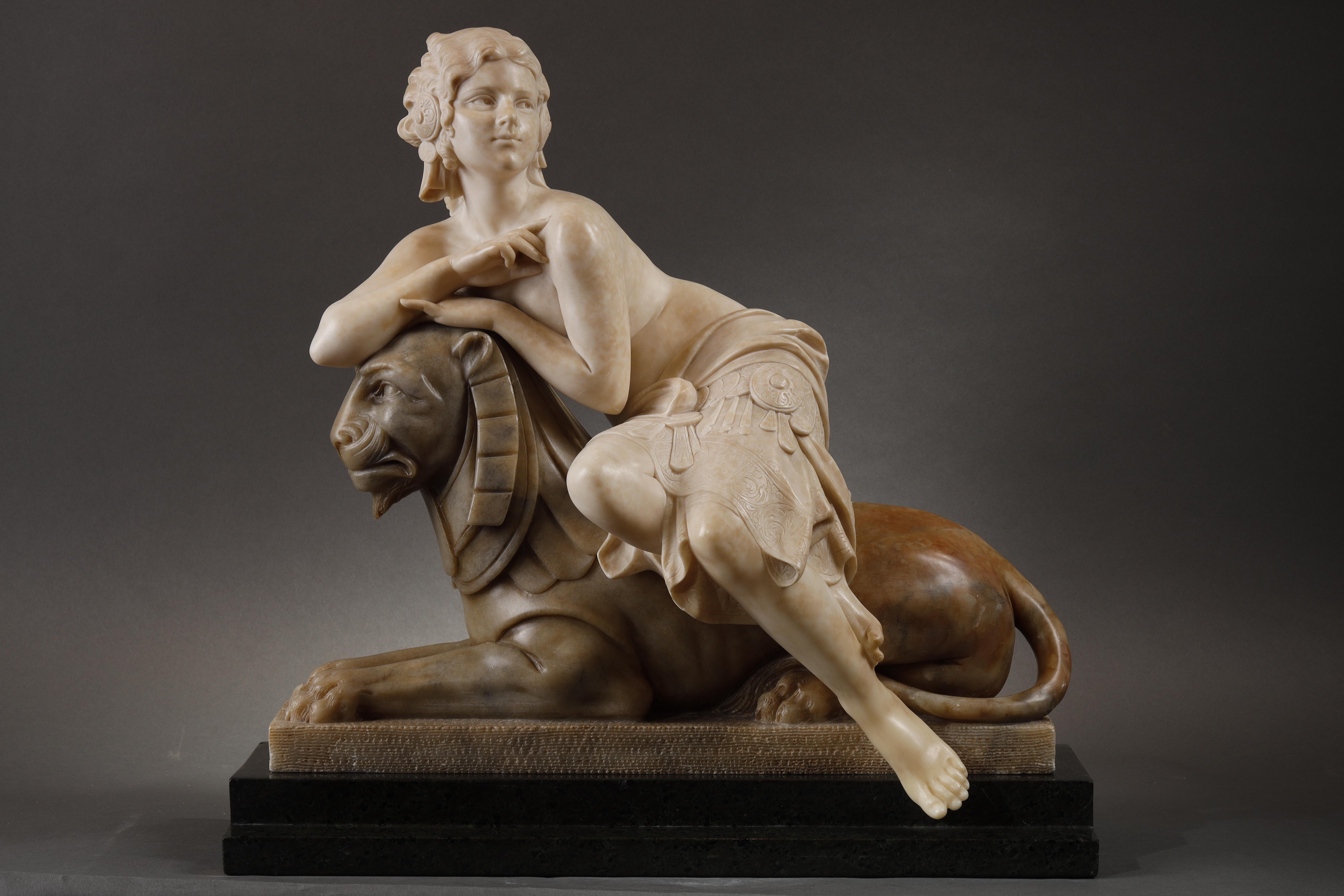 The Sphinx - Sculpture by Giuseppe Gambogi