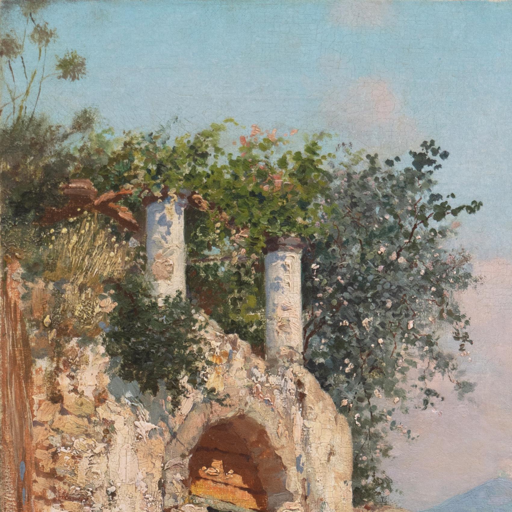 Nápoles con vistas al Vesubio