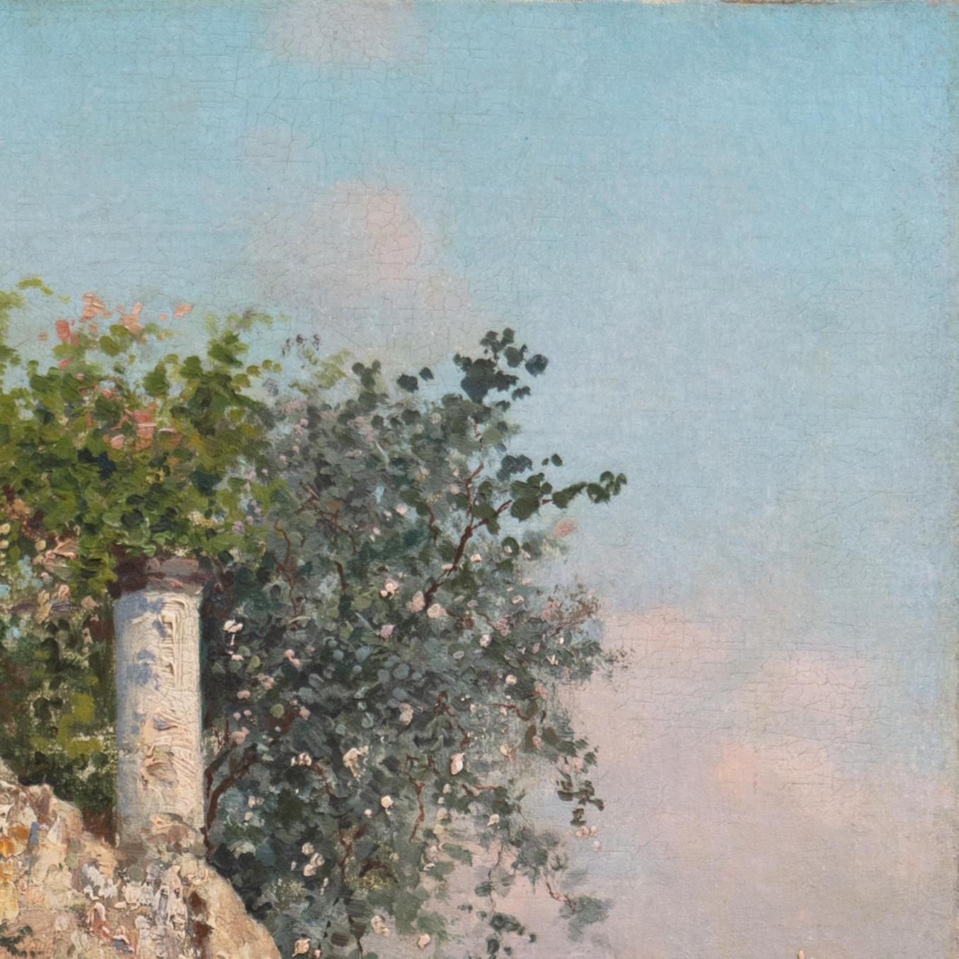 Nápoles con vistas al Vesubio