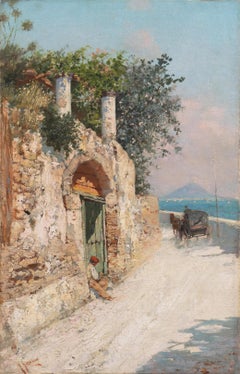 'Naples with a View of Mount Vesuvius', Golfo di Napoli