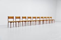 Giuseppe Gibelli Beatrice Dining Chairs Sormani, Italy, 1960