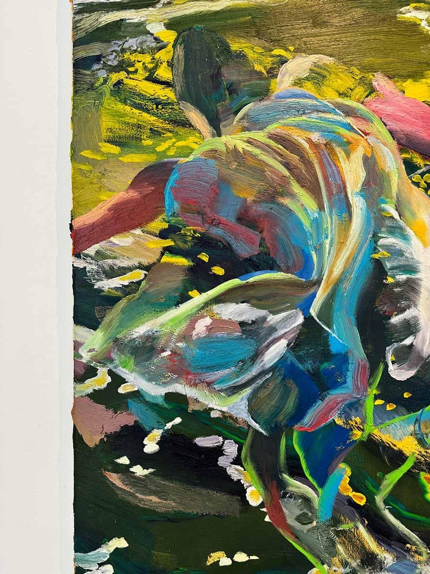 Auflösung (Grau), Abstract Painting, von Giuseppe Gonella