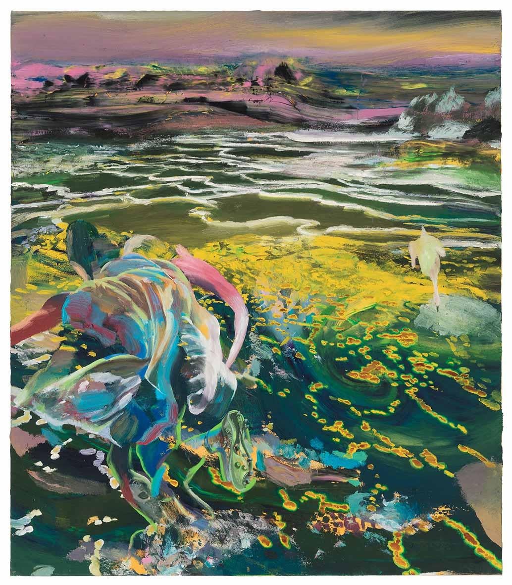 Giuseppe Gonella Abstract Painting – Auflösung