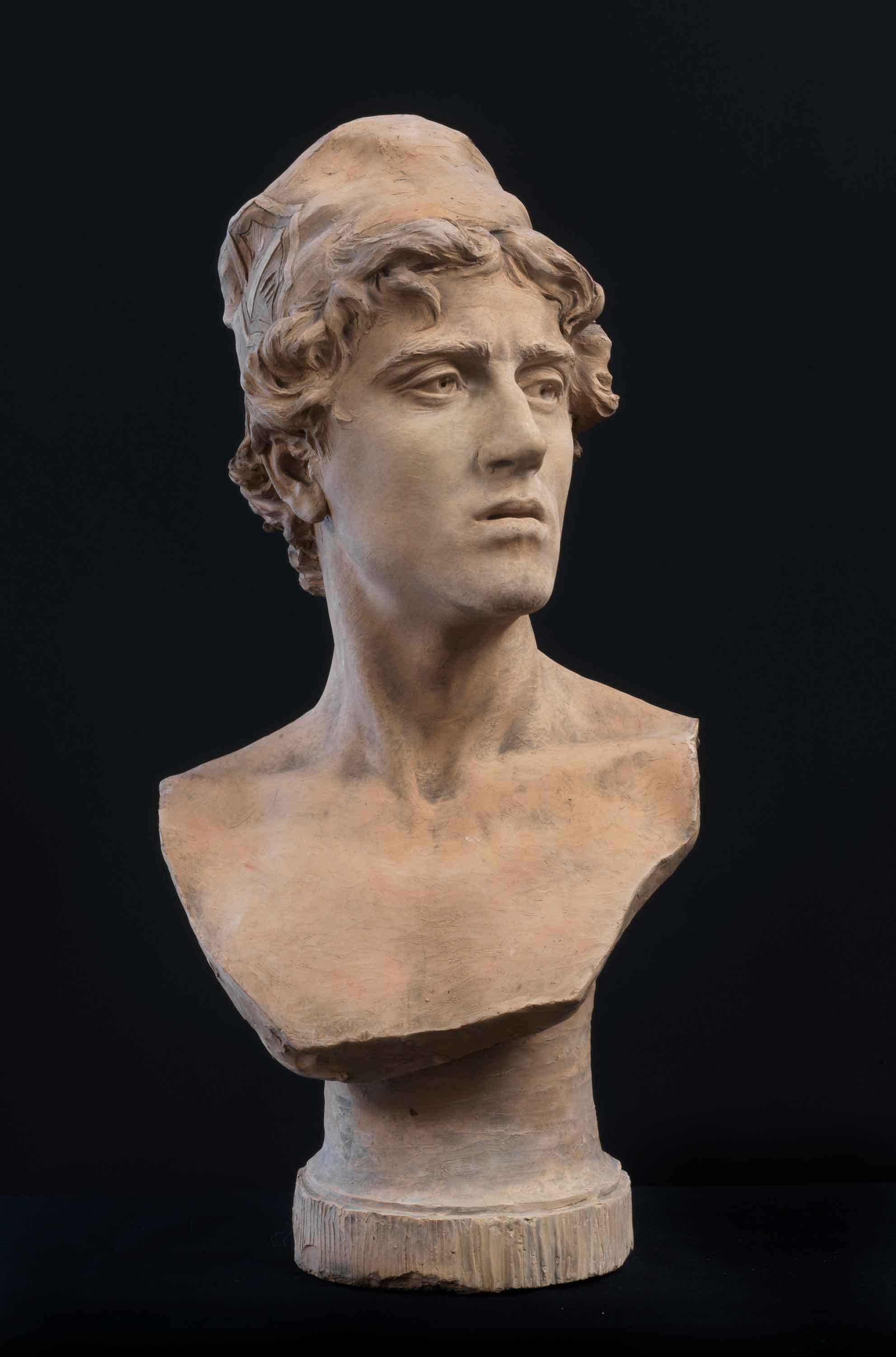 Giuseppe Guastalla Figurative Sculpture - Renaissance Portrait