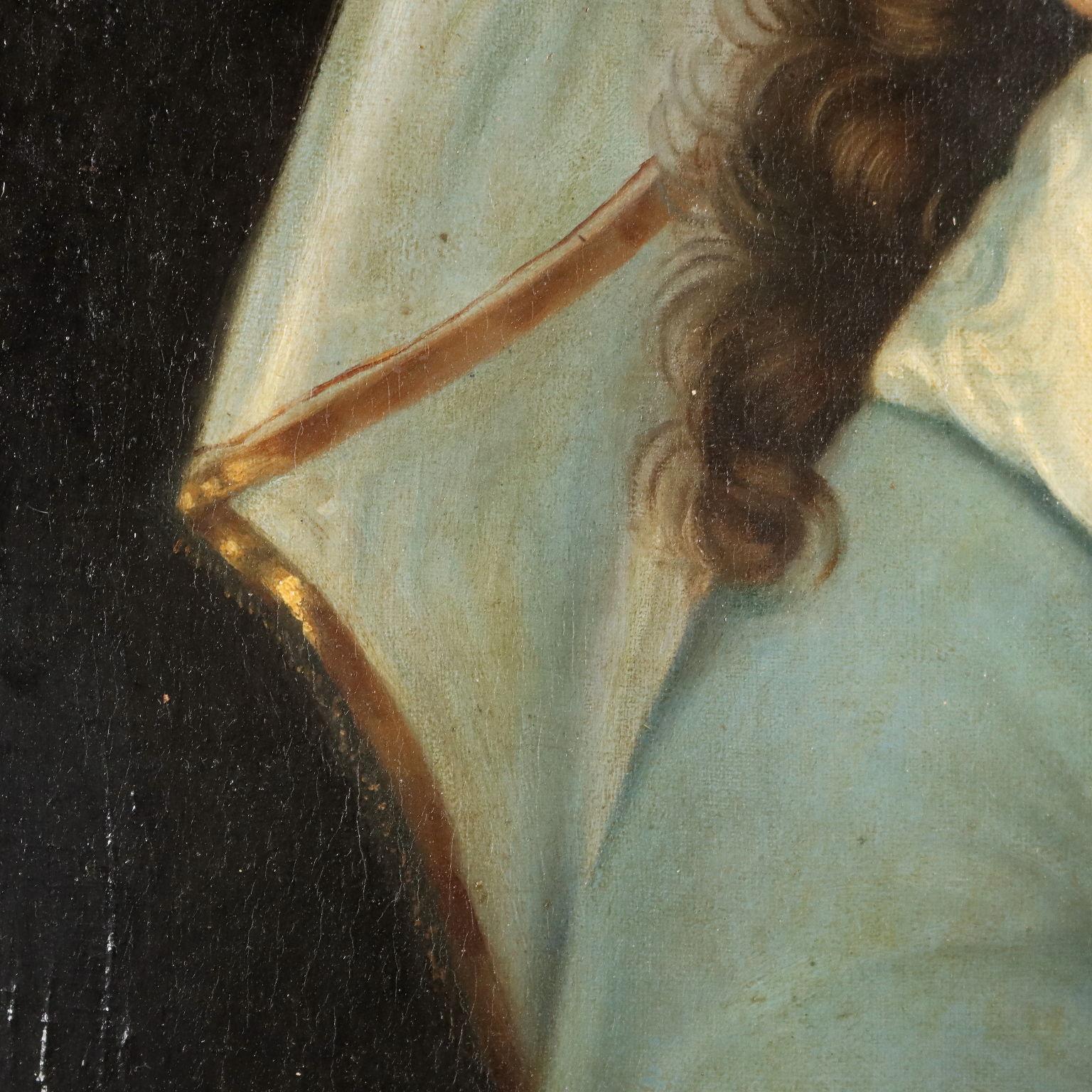 Copy of the self-portrait of Elisabeth Louise Vigée -Le -Brun, 1800s - Other Art Style Painting by Giuseppe La Leta