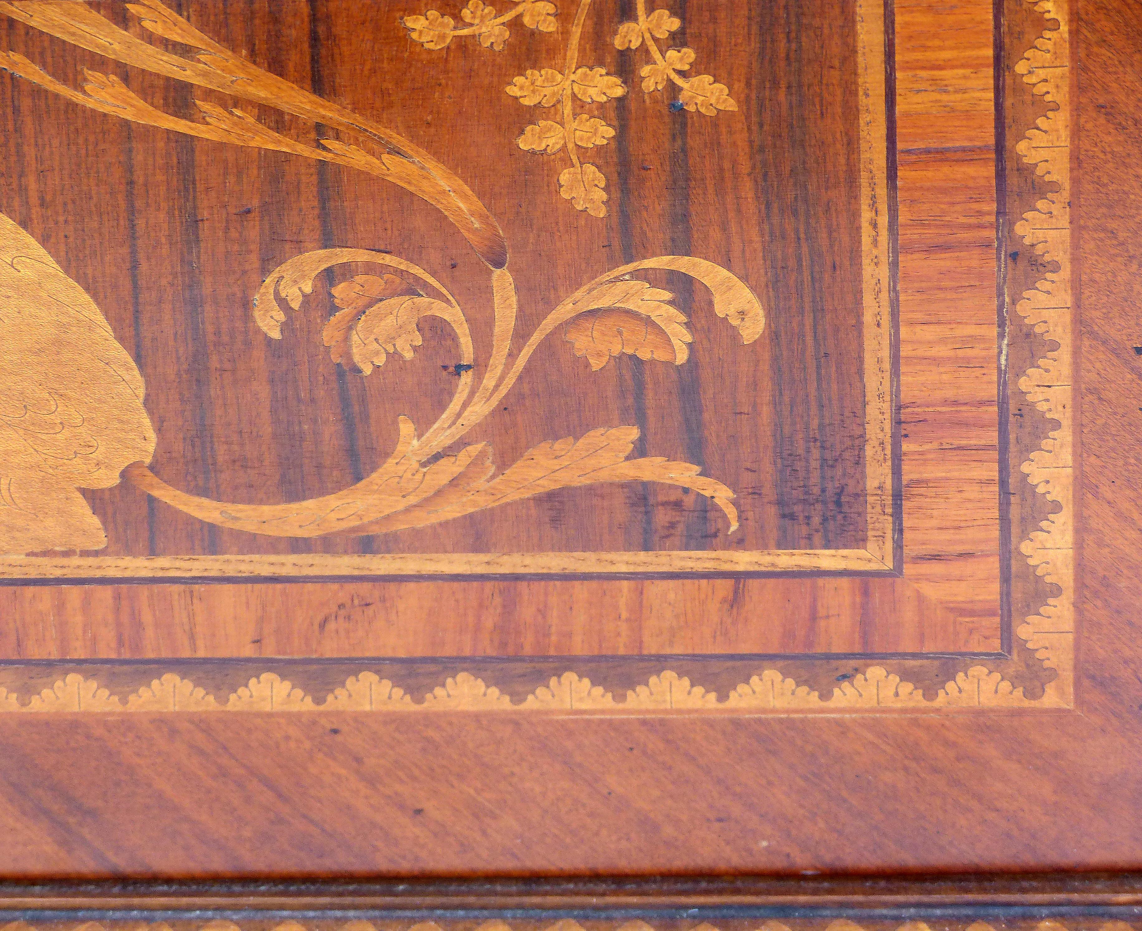 Giuseppe Maggiolini Neoclassical Marquetry Chest of Drawers, Italy, circa 1960 For Sale 3