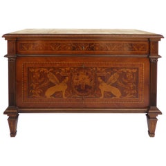 Giuseppe Maggiolini Neoclassical Marquetry Chest of Drawers, Italy, circa 1960