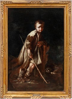 Giuseppe Maria Crespi (Bolognese master) - Pair of 18th century figure paintings