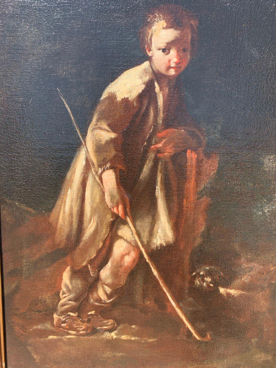 Giuseppe Maria Crespi (maître bolonais) - Paire de peintures de figures du XVIIIe siècle en vente 3