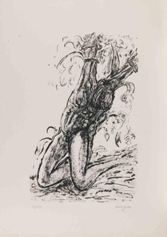Giuseppe Mazzullo - Torture - Lithograph by Giuseppe Mazzullo - 1969 Torture - Lithograph by Giuseppe Mazzullo - 1969