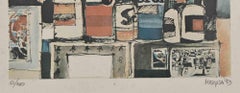 Still life - Lithograph by Giuseppe Megna - 1979