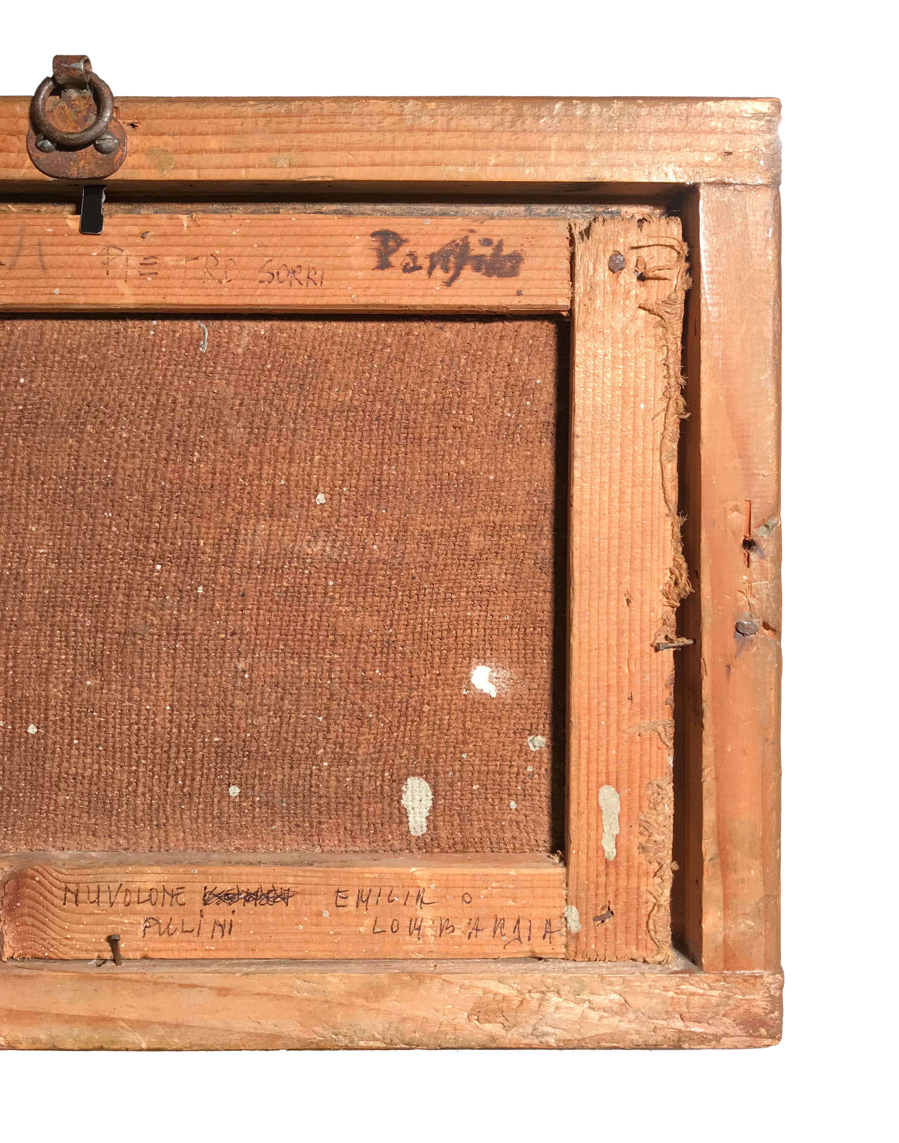XVII secolo di Giuseppe Nuvolone Adorazione dei Magi Olio su carta e tela in vendita 10