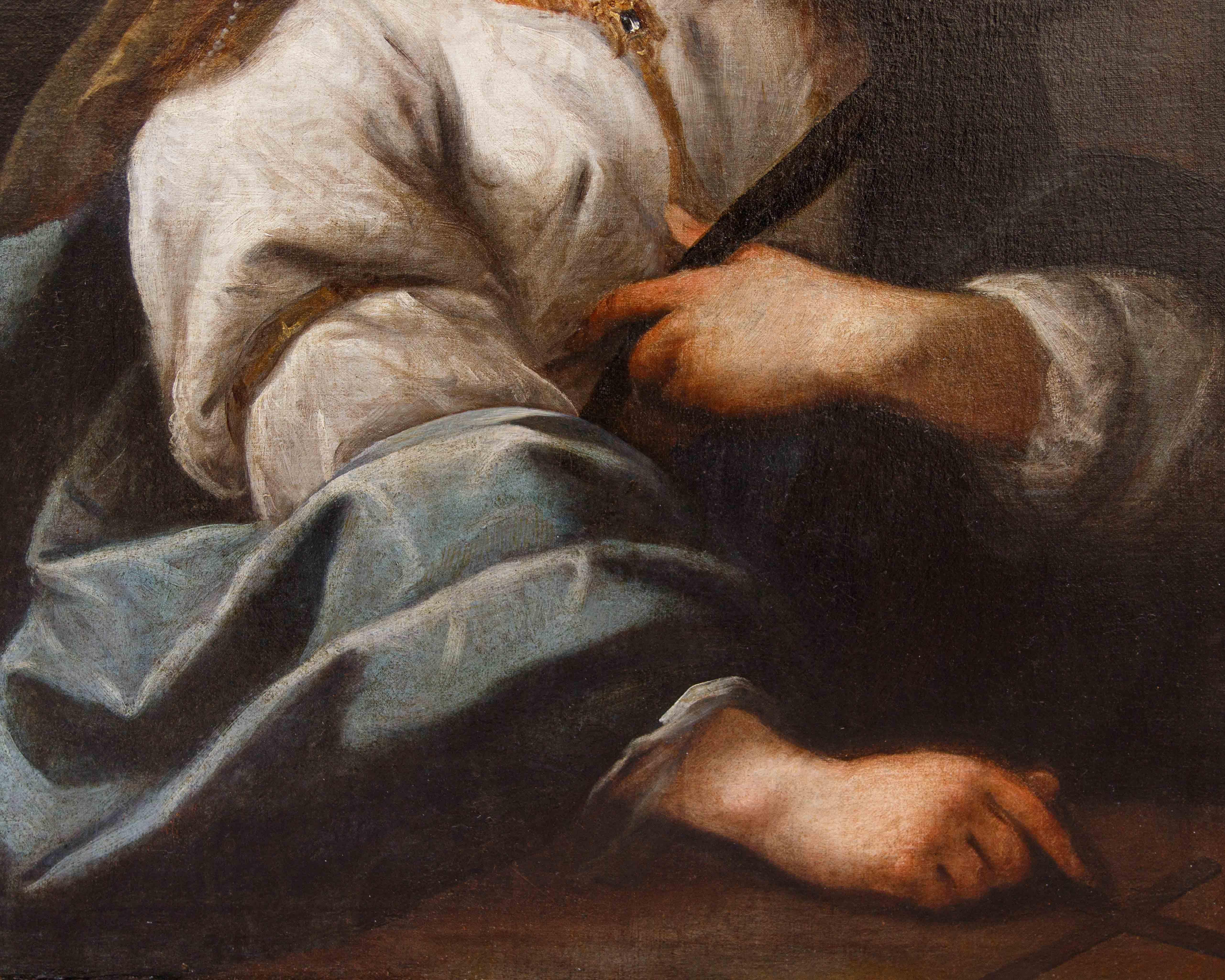Giuseppe Nuvolone (Milan, 1619 - 1703), Saint en extase en vente 6