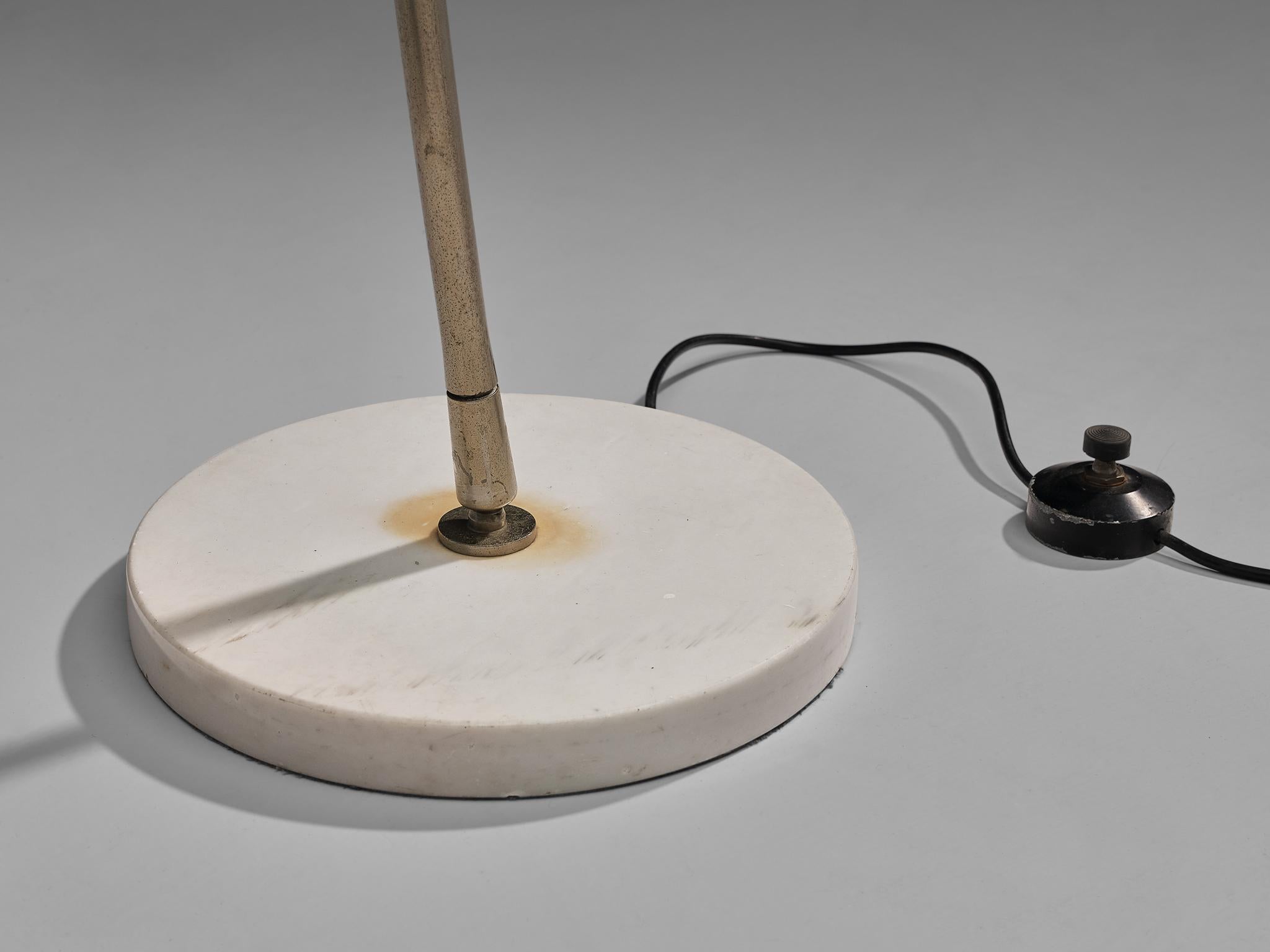 Giuseppe Ostuni Adjustable Floor Lamps in Marble and Metal 3