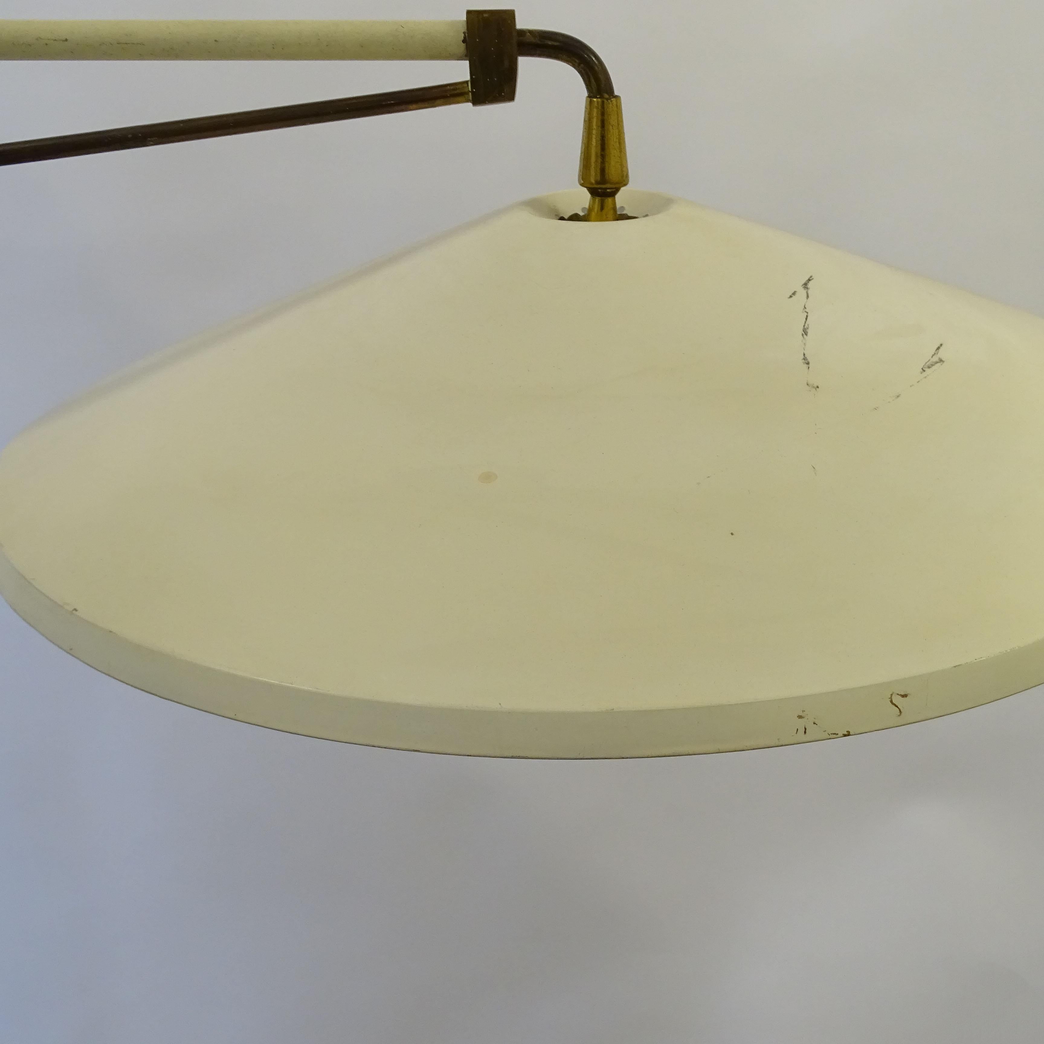 Lámpara de pared regulable Giuseppe Ostuni para Oluce, Italia Años 50 Moderno de mediados de siglo en venta
