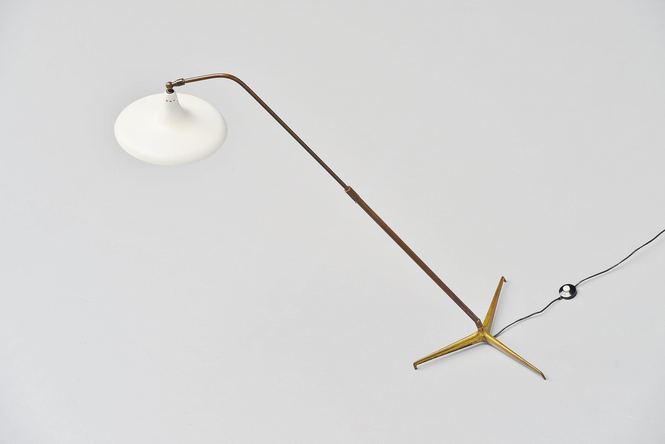 Italian Giuseppe Ostuni Floor Lamp Model O-Luce, 1950