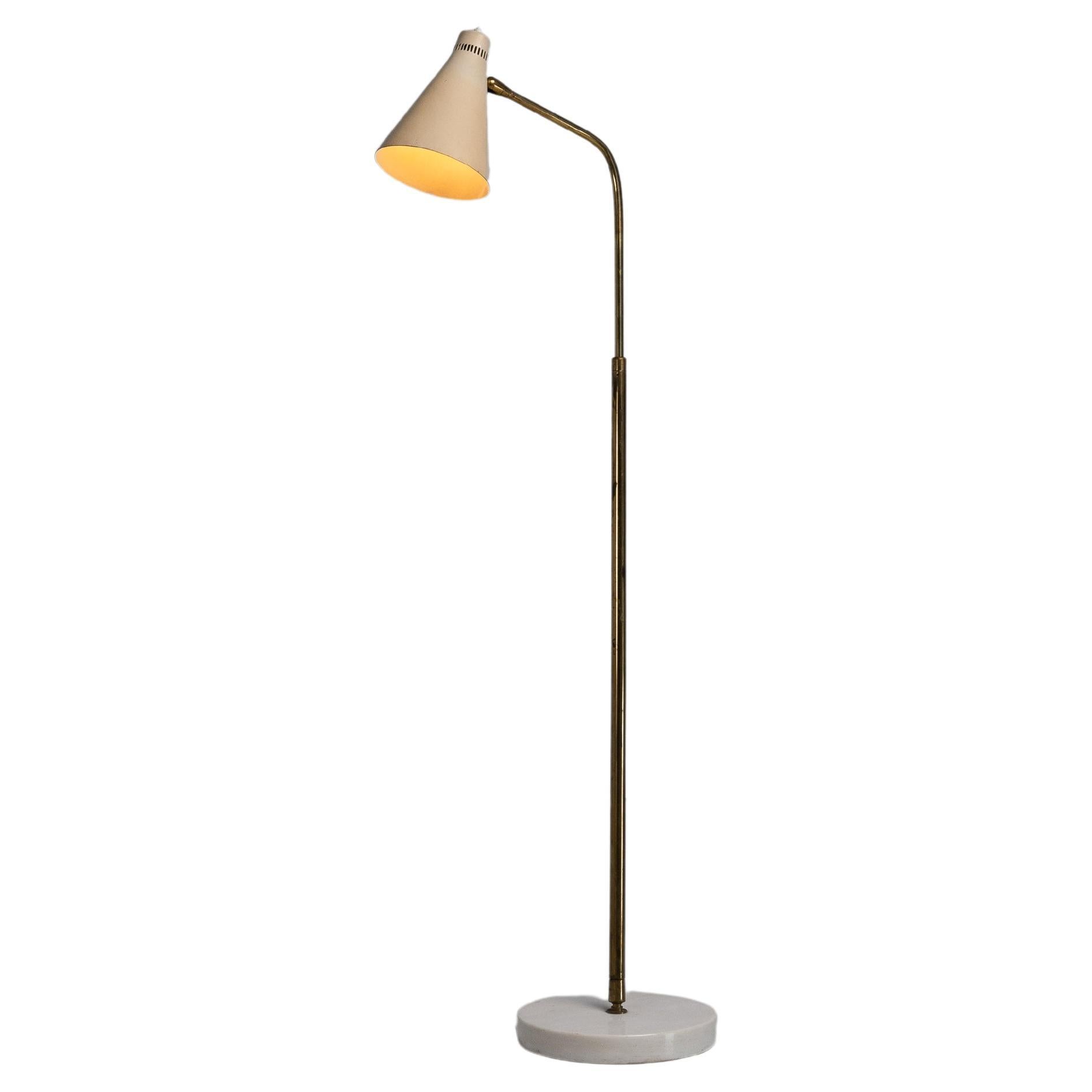 Giuseppe Ostuni model 301M floor lamp Oluce Italy 1953 For Sale