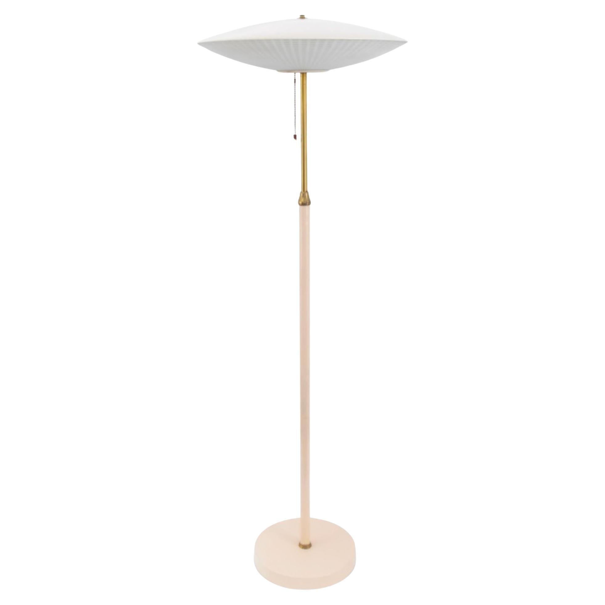 Giuseppe Ostuni Oluce Saucer Floor Lamp