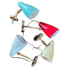 Giuseppe Ostuni for O-Luce wall lamp set