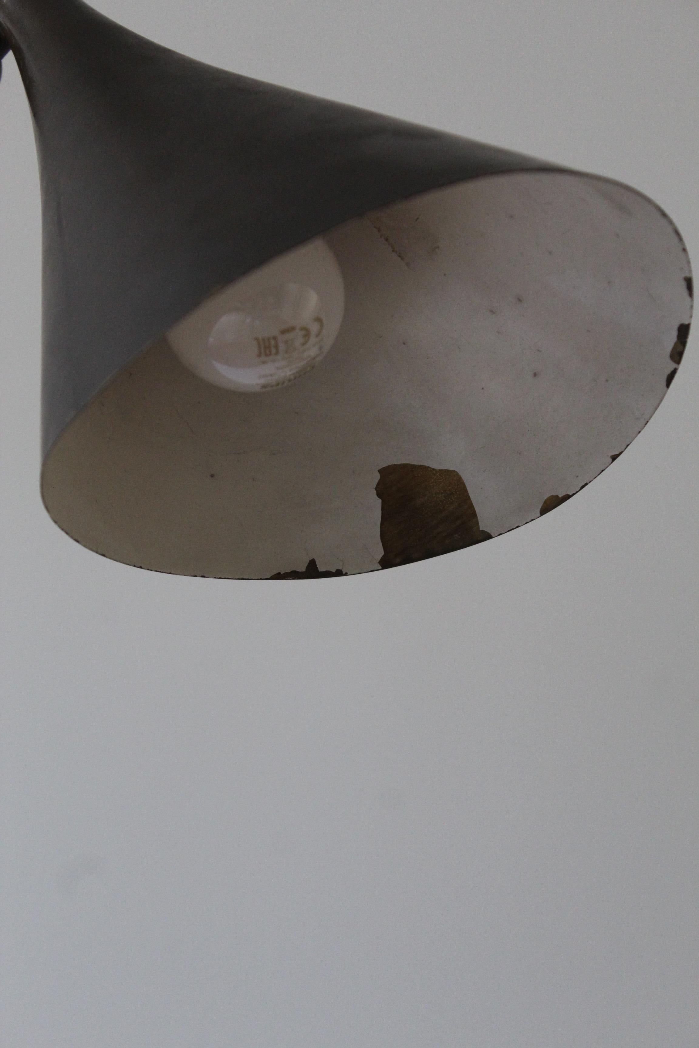 Giuseppe Ostuni, Rare Adjustable Floor Lamp, Brass, O-Luce, Italy, 1950s 2