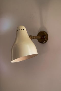 Wandleuchten von Giuseppe Ostuni für O-Luce, Modell 101, NUR als Paar in Weiß
