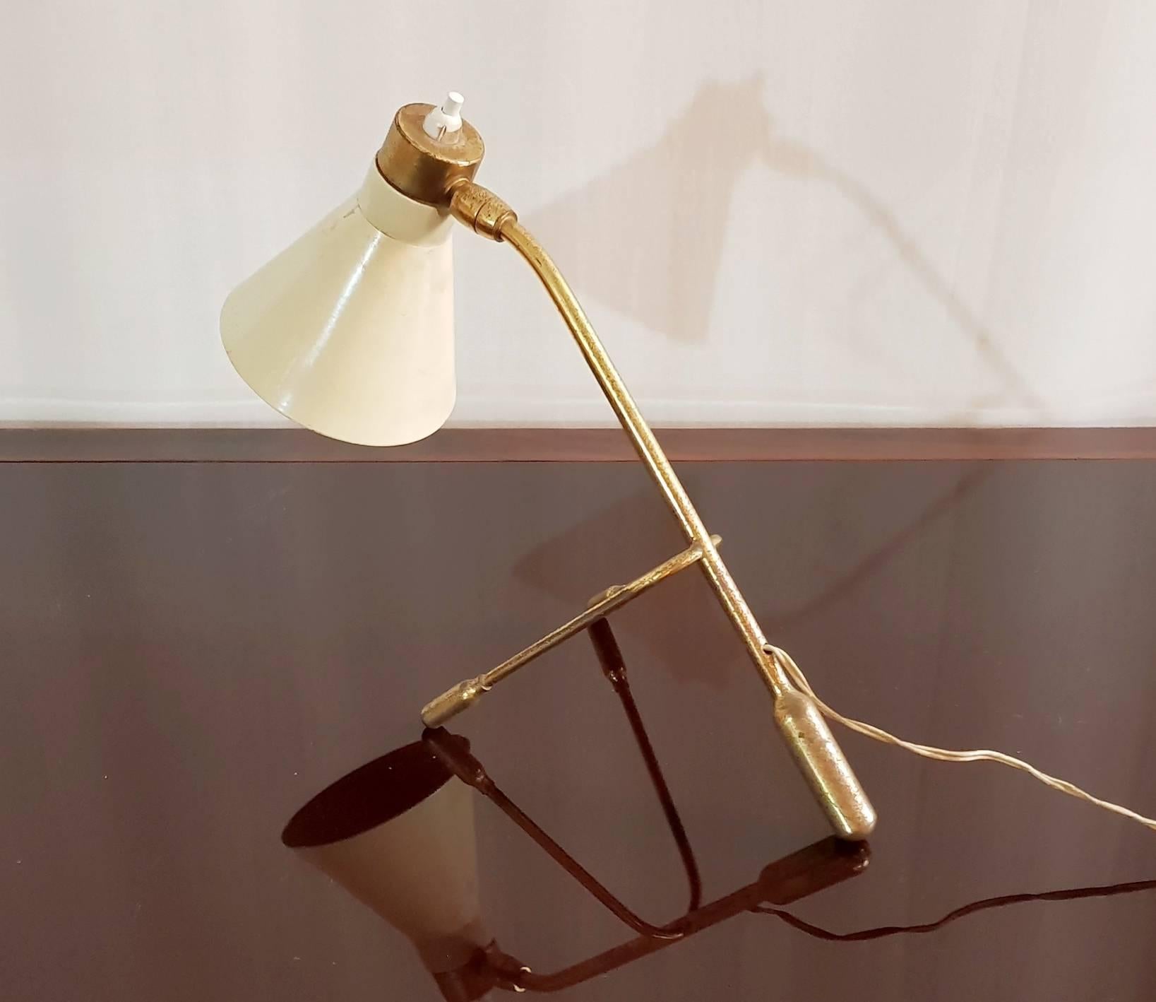 20th Century Giuseppe Ostuni Table Lamp Model Ochetta by O-Luce, Italy