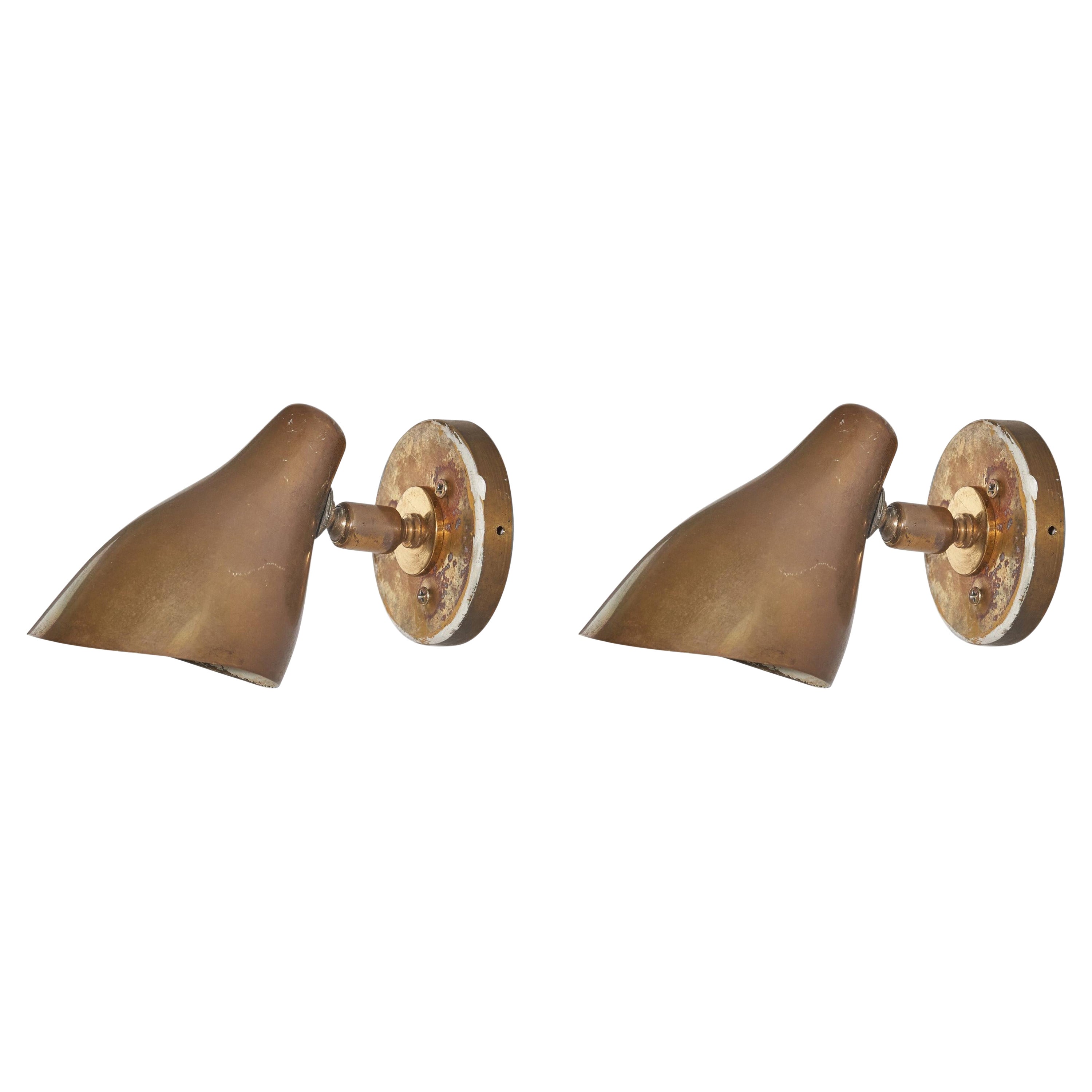 Brown Evans and Co 'BECO' Wall Lights Melbourne, 1950s at 1stDibs
