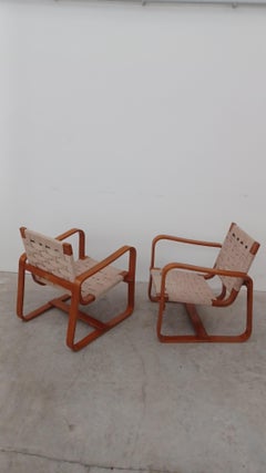 Fauteuils Giuseppe Pagano Pogatsching Bocconi 1940s