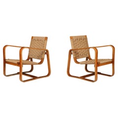 Used Giuseppe Pagano Pogatschnig. 'Bocconi' Armchairs, Italy, 1940s