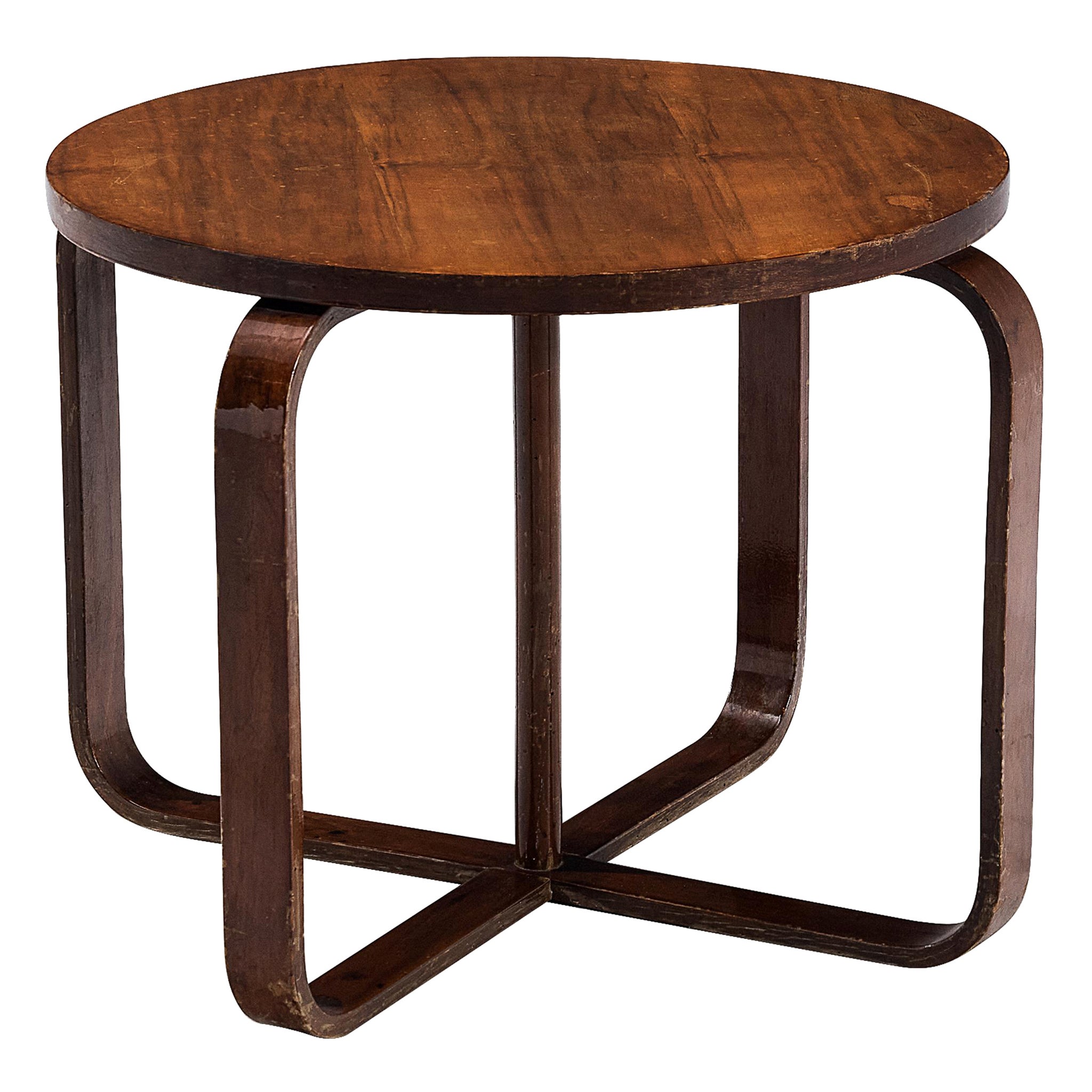 Giuseppe Pagano Pogatschnig & Gino Maggioni Side Table in Walnut