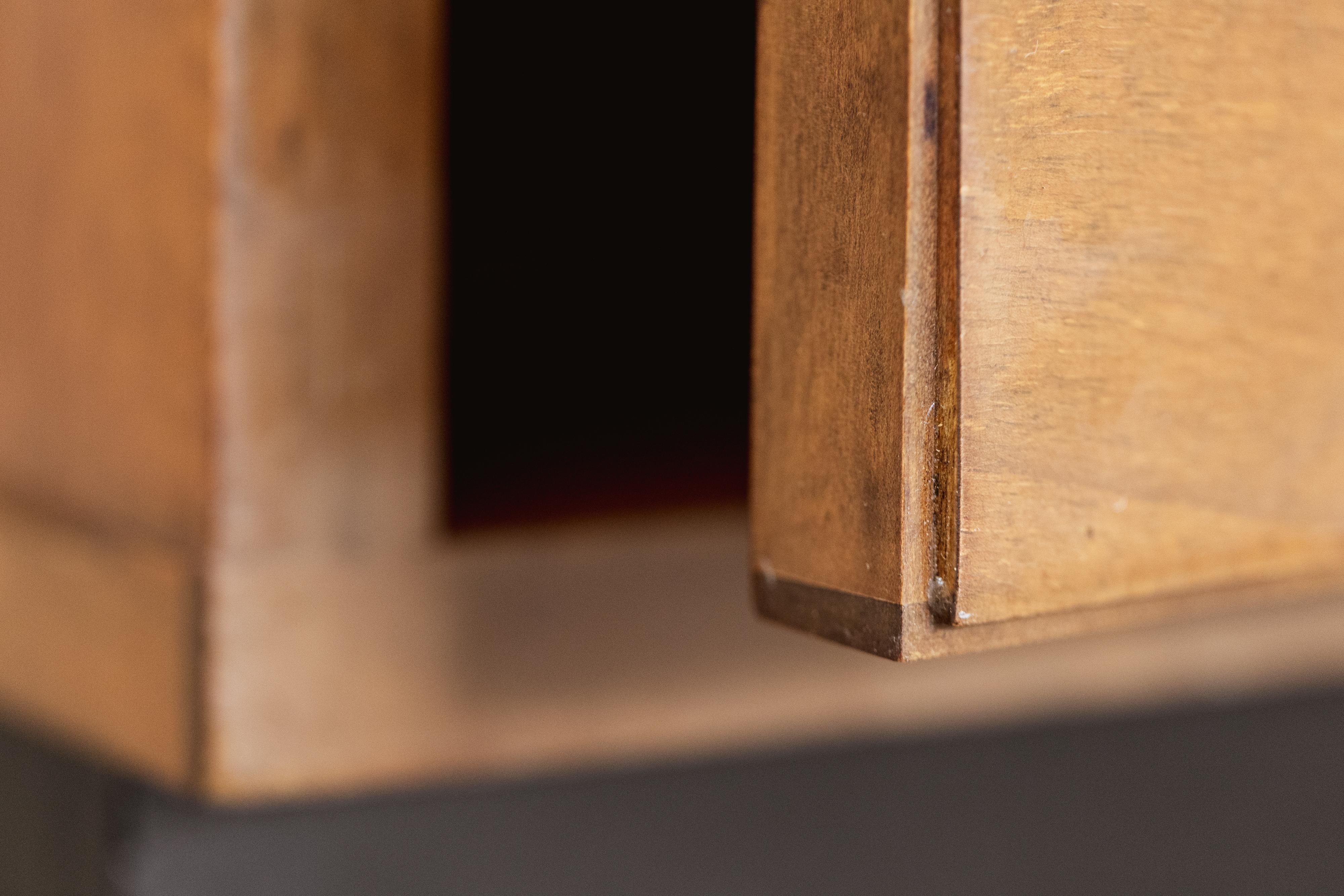 Giuseppe Pagano Pogatschnig Tables de nuit rationalistes, 1938, set de 2 en vente 4