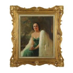 Porträt einer Frau Giuseppe Palanti Ölgemälde des 20. Jahrhunderts