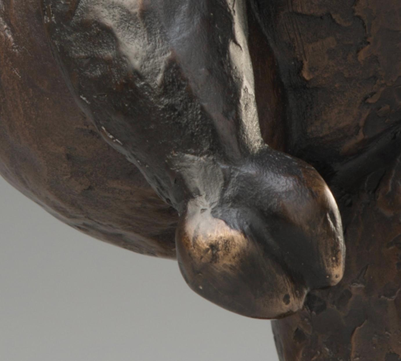 Giuseppe Palumbo’s whimsical, anthropomorphic sculptures delve into the human psyche through irony, wit, and humor. By applying classical techniques to his contemporary subjects, Palumbo’s textured and spirited bronzes embody the essence of each