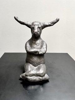 Toro contemplativo 6/500 (Pátina oscura)
